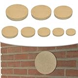 Schamotteplatten,Feuerfeste Ziegel Feuerplatte Hitzebeständige Ziegel Vermiculit Feuerplatte Kaminlochabdeckung (200 * 50mm)