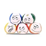 Jonglierbälle für Anfänger 5 Stück Jonglierball Set Jonglierbälle Kinder für Drinnen und Draußen (5)