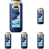 NIVEA MEN Ultra Charge Duschgel 250 ml (Packung mit 5)