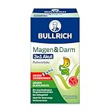 Bullrich Magen & Darm 2in1 Akut | Gegen Sodbrennen und Blähungen | Ideal für unterwegs | vegan | 12 Pulversticks