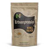 NUPA Erbsenprotein Pulver 300 g – 85% Protein – Veganes pflanzliches Eiweiß – non-GMO – ohne Zusatzstoffe, Gluten & Laktose – EU-Herstellung – Zipper-Beutel mit Messlöffel