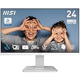 MSI PRO MP2412WDE 23,8 Zoll (60cm) Full HD (1920x1080) Business Monitor, 100Hz, 1ms, Adaptive Sync, Rahmenloses Design, HDMI