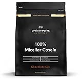 100% Micellar Casein | CHOCOLATE SILK | von THE PROTEIN WORKS |500g | Perfekter Shake zur Regeneration über Nacht