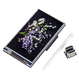 PODSJD 4 Zoll Display, IPS HD 800 x 480 Resistiver Touchscreen, DC 5V - Hohe Bildqualität, einfache Installation, vielseitig kompatibel mit 3B & 4B