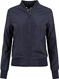 Urban Classics TB1217 Damen Jacke Ladies Light Bomber Jacket, Blau (Navy 155), X-Large