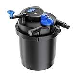 SunSun CPF-2500 Druckteichfilter 6000 l/h / 11 W UVC Einheit, Teichdruckfilter für Teiche bis 6000 Liter, Teichklärer, Filteranlage