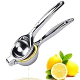 Relota 7 cm Zitronenpresse Handpresse, Zitruspresse Manuell, Durchmesser Lemon Squeezer, Schweres Saftpresse Manuell für Bar, Küche, Restaurant, Langlebig