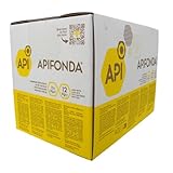 Apifonda Südzucker Bienenfutter 12x1kg Beutel im Karton - Bienenfutter - Futterteig Bienen -Imkereibedarf - Bienenfuttersirup - Bienenfutterteig