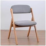 KITCISSL Sessel Modern Design Ergonomischer Bürostuhl Stuhl Esszimmer Bürohocker, Esszimmerstuhl Holz Klappbare Sessel Esszimmer, Stapelbarer Konferenzstuhl Btirostuhle Chefsessel (Color : Gray A)