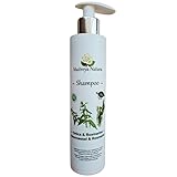 Maitreya NATURA - ORTHISCHE UND BIO ROSMARIN SHAMPOO 200ml - natürlich, tierversuchsfrei, vegan und sulfatfrei. Stimuliert das Wachstum und stärkt das Haar, feuchtigkeitsspendend und Anti-Schuppen.