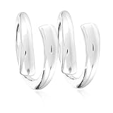 Garneck 2 Stück Verstellbare Teilige Damenringe Silber Finger Ringe für und Hypoallergen für und Tägliches Tragen