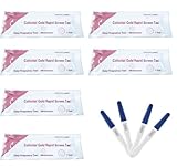 Caiyloxn Schwangerschaftstest Frühtest 6 Stück Unabhängig Verpackte Frühtest Schwangerschaft Pregnancy Test 25 mlU/ml Hohe Sensitivität Genauigkeit über 99%