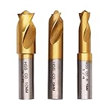 HSS-CO Kobaltbohrer-Set für gehärtete Metallbohrer zum Entfernen von titanbeschichteten Schweißpunktbohrern