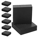 OATIPHO 8 Stück rutschfeste Möbelgleiter aus Robustem Material 50X50X20mm Möbelerhöhung und Bettbeinschutz Stoßdämpfend und Bodenschonend für Sofa Schrank und Wohnmöbel