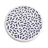 Absorbent Coasters, Drinking Cup Mats, Water-Absorbing Dish Tray, 3.94x3.94x0.35 inches, Multi-Use Soap Holder, Perfect for Teapot, Desk, Entryway, Bathroom, Kitchen, Apartment