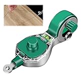 lllrlpeiase Upgrade Schlagschnur Gerät, 50m Verlängerte Dicke Strapazierfähige Schnur, mit Anti-Tintenleckage Tintentank, mit Schneller Schüttelgriff, für Exakte Linien, für Alle Untergründe (Grün)