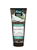 Kneipp MEN 3 in 1 Dusche Frisch und Sensitiv, mit belebend frischem Duft, natürlichem Pflegekomplex und Bio Aloe Vera, vegan, pH-hautideal, 200ml