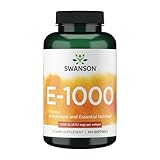 Swanson Vitamin E, 1000 IU - 100 softgels