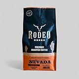RODEO NEVADA – Ganze Bohnen, 100 % Robusta, mittlere Röstung, klassischer italienischer Espresso-Stil, 500 g