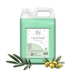 IDEA HOME FRAGANTE Handseife Flüssig 5L - Seife Kanister für alle Hauttypen - Gut Schäumende Flüssigseife 5 Liter - Cremeseife - OLIVE