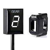 Heigoal Ganganzeige Motorrad für Kawasaki Plug&Play LED Anzeige Display Wasserdichte