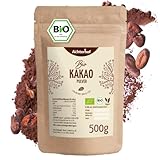 Kakao Pulver Bio 500g | Kakao-Pulver mit feinstem Aroma | naturbelassen und nicht alkalisiert | vom Achterhof
