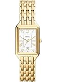 Fossil Damenuhr Raquel, Quarzwerk, 23mm GoldEdelstahlgehäuse mit Edelstahlarmband, ES5220