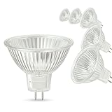 CNMTCCO 6 Stück MR16 GU5.3 20W 12V Halogenstrahler,Dimmbar 2700K Warmweiß Perfekt 210LM, Halogen Reflektor Glühbirne Für Halogenstrahler Einbau - Und Schienenbeleuchtung 36° Abstrahlungswinkel