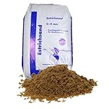 Estrichsand 25 Kg 0-4 mm Quarzsand Sand Zuschlagstoff für Estrich für Stukturputz Mörtelsand Estrichsand verdichten