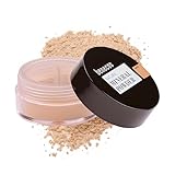 Benecos Natural Mineral Powder sand - loses Puder mit innovativem Dreheinsatz - mattierend - für ebenmäßigen Teint - mit Bio-Rizinusöl & Vitamin E - talkfrei & vegan - 6g