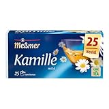 Meßmer Kamille | milder Kräutertee | 25 Teebeutel