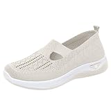 Orthopädische Schuhe Damen Walkingschuhe Damen Leicht Weite H Vermascht Atmungsaktive Lässige Komfort Laufschuhe Bequeme Sommerschuhe Outdoor Turnschuhe