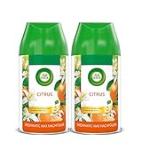 Air Wick Freshmatic Max Raumspray DUO – Nachfüller für den Air Wick Freshmatic Max – Duft: Citrus – 2 x 250 ml Nachfüller Raumduft und Lufterfrischer