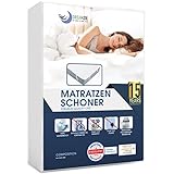 Dreamzie Matratzenschoner 180x200 Wasserdicht Made in EU und Oeko-TEX Zertifiziert Atmungsaktive Matratzenauflage