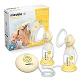 Medela Swing Maxi Flex elektrische Doppel-Milchpumpe – Mehr Milch in kürzerer Zeit – Mit PersonalFit Flex Brusthaube und Medela 2-Phasen Expression-Technologie, 1 Stück (1er Pack)