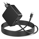 USB C Ladegerät 65W Laptop Ladekabel für Huawei Matebook, Asus, Lenovo, MacBook, Samsung, HP, Chromebook, Xiaomi, Acer, PD 3.0 Typ C Laptop Netzteil mit 1.7M Ladekabel (Auch kompatibel mit 45W)