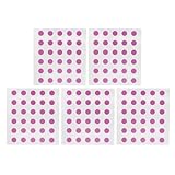 150 Stück Stickers Sonnenschutz Aufkleber der sich bei -Strahlung verfärbt, Wasserfeste Pflaster für Sunscreen Reapply Reminder (PURPLE)