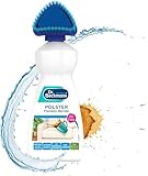 Dr. Beckmann Polster Flecken-Bürste, Flüssigkeit | Polsterreiniger gegen hartnäckige Flecken und Gerüche auf Sofas, Autositzen etc. | inkl. praktischem Bürstenapplikator | 400 ml