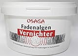 Osaga Fadenalgenvernichter für 90.000 Liter, Fadenalgen, Algenvernichter für Aquarien- und Teichwasser