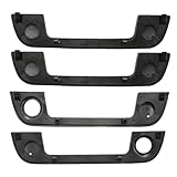 Hoypeyfiy 51218122441 4stk Gummidichtungen für Fahrertür Beifahrertür Hinteretür Plus Abdeckung, Ersatz für BMW 3er 5er 7er E36 E34 E32