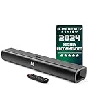 MAJORITY Naga 60 Soundbar für TV Geräte | TV Soundbar mit Integriertem Subwoofer | Bluetooth Soundbar HDMI ARC | 120W Lautsprecher für Fernseher | 2.1 Soundsystem mit EQ | Wandmontierbar Sound Bar