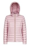 Geox Damen W Jaysen Hood JKT Jacket, DAWN PINK, D 36 (Herstellergröße IT 42)