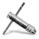 BGS 1980 | Werkzeughalter mit Gleitgriff für Gewindebohrer | M3 - M10 | 80 mm | rechts + links umschaltbar