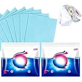 100 Stück Waschmittel Blätter,Waschmittelblätter,Perfekt Als Reisewaschmittel, Waschblätter Für Die Waschmaschine Für Alle Wäschen