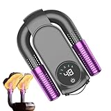 Yulokdwi Schuh Trockner - Klappbarer Stiefeltrockner - Tragbarer Schnelltrockner Mit Timer Für Handschuhe Socken Mützen - Haushalt Outdoor Beruf Studentenwohnheim Wäschepflege