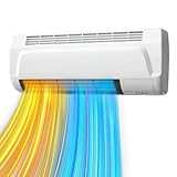 Gardtech Wandheizlüfter, 2000W Elektroheizung mit Timer, Heizkörper für Innenräume, Heizlüfter Energiesparend mit Fernbedienung,Keramik Wandheizung Elektrisch