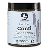 Sybotanica - Kakteendünger Langzeitdünger – 300ML SYBASupport Feststoffdünger für mineralisches Substrat – Nährstoffabgabe über 180 Tage für 150L Substrat für Zimmerpflanzenliebhaber