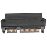 Ipetboom zu Serial Adapter Konverter Schwarz aus ABS und Kupfer Festplattenserver Schnittstellenwandler Stabile Datenübertragung für PC Motherboard