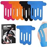 DOVBAN Knietapes Vorgeschnitten Knie,10pcs Kinesiologie Tape Gittertape Sport Tape Stabilisierung,Wasserfestes Elastisches Klebebänder für Knieschmerzen Knie Haltungskorrektur