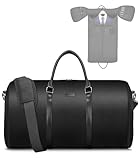 UNIQUEBELLA Anzugtasche, Kleidersack Reisetasche Anzugsack Umhängetasche für Herren,Flugzeug, Reisen, Bussiness,Fitness Anzug Garment Gym Bag, Sporttasche für Männer